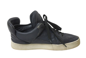 LOUIS VUITTON KANYEWEST Kanye West Dons 09AW Leather Sneakers Gray Size 8 1/2 Good Used 4c053329