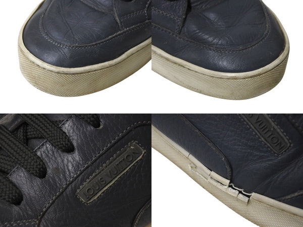 LOUIS VUITTON KANYEWEST Kanye West Dons 09AW Leather Sneakers Gray Size 8 1/2 Good Used 4c053329