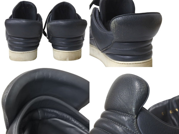 LOUIS VUITTON KANYEWEST Kanye West Dons 09AW Leather Sneakers Gray Size 8 1/2 Good Used 4c053329