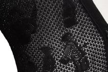 画像をギャラリービューアに読み込む, CHANEL シャネル カーディガン ブラック 黒 P21313V01305 シースルー ココシャネル レーヨン サイズ42 美品 中古 4c056008