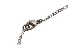 Load image into Gallery viewer, 極美品 CHANEL シャネル ココマーク パンチング ネックレス 12g 03P メタル シルバー ロゴ アクセサリー 美品 中古 4c060917
