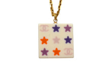 Load image into Gallery viewer, 極美品 CHANEL シャネル ココマークネックレス スター 03A刻印 重量約10.5 GP アクリル ゴールド ゴールド金具 中古 4c061146