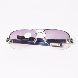 CHROME HEARTS クロムハーツ LITTLE CLASSIC OVAL リトルクラシックオーバルクロス サングラス SS-IRL シルバー925 美品 中古 4a004542