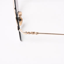 Load image into Gallery viewer, CHROME HEARTS クロムハーツ ORALGAMI Ⅱ オーラルガミ Ⅱ 伊達メガネ アイウェア CHクロス装飾 メタル GP 美品 中古 4a004526
