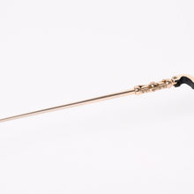 Load image into Gallery viewer, CHROME HEARTS クロムハーツ ORALGAMI Ⅱ オーラルガミ Ⅱ 伊達メガネ アイウェア CHクロス装飾 メタル GP 美品 中古 4a004526