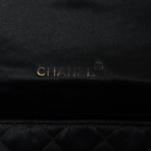 Load image into Gallery viewer, 極美品 CHANEL シャネル ミニマトラッセ18 Sフラップ Sチェーンショルダーバッグ 0番台 ココマーク サテン ブラック 中古 4b01251