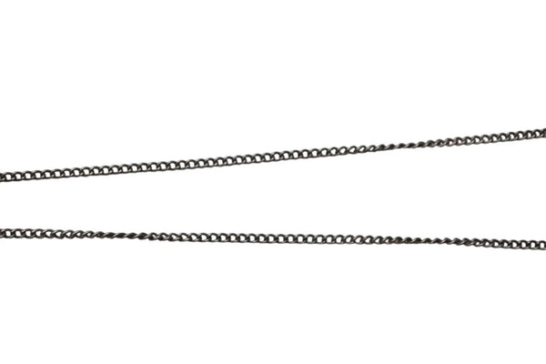 CHANEL シャネル ココマークネックレス リバーシブル 09A刻印 重量約9.8 シルバー ラインストーン ラメ メタル 美品 中古 4c063074