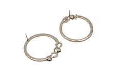 Load image into Gallery viewer, CHANEL シャネル I LOVE COCO ハートストーン ピアス 重量約13g B22B刻印 メタル ラインストーン ゴールド 両耳用 美品 中古 4c063557