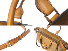 Load image into Gallery viewer, 極美品 BURBERRY バーバリー ショルダーバッグ 2WAYバッグ MEDIUM MRCOURT SADDLE BROWN 3992188 ブラウン レザー 3992188 ゴールド金具 中古 4c064930