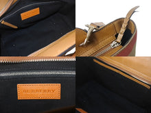 Load image into Gallery viewer, 極美品 BURBERRY バーバリー ショルダーバッグ 2WAYバッグ MEDIUM MRCOURT SADDLE BROWN 3992188 ブラウン レザー 3992188 ゴールド金具 中古 4c064930