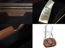 Load image into Gallery viewer, Burberry バーバリー 2WAY ハンドバッグ ショルダーバッグ イタリア製 レザー ブラウン ブラック 美品 中古 4c064931