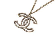 画像をギャラリービューアに読み込む, 極美品 CHANEL シャネル ネックレス ココマーク アクセサリー ラインストーン F16V刻印 ゴールド 中古 4c065159