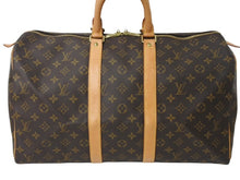 Load image into Gallery viewer, LOUIS VUITTON ルイ ヴィトン キーポル45 ボストンバッグ M41428 モノグラムキャンバス ブラウン 美品 中古 4c066034