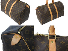 Load image into Gallery viewer, LOUIS VUITTON ルイ ヴィトン キーポル45 ボストンバッグ M41428 モノグラムキャンバス ブラウン 美品 中古 4c066034