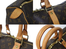 Load image into Gallery viewer, LOUIS VUITTON ルイ ヴィトン キーポル45 ボストンバッグ M41428 モノグラムキャンバス ブラウン 美品 中古 4c066034