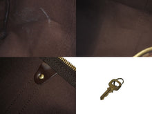 Load image into Gallery viewer, 極美品 LOUIS VUITTON ルイヴィトン キーポル バンドリエール55 ボストンバッグ N41414 ダミエエベヌ ブラウン 中古 4c066681