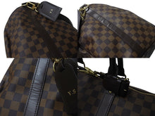 Load image into Gallery viewer, 極美品 LOUIS VUITTON ルイヴィトン キーポル バンドリエール55 ボストンバッグ N41414 ダミエエベヌ ブラウン 中古 4c066681