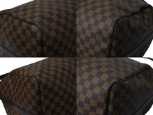 Load image into Gallery viewer, 極美品 LOUIS VUITTON ルイヴィトン キーポル バンドリエール55 ボストンバッグ N41414 ダミエエベヌ ブラウン 中古 4c066681