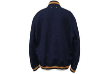 画像をギャラリービューアに読み込む, LOUIS VUITTON ルイ ヴィトン ガストンVスタジャン RM121 H1BS62BOE 12SSメンズコレクション ネイビー 50 美品 中古 4c066753