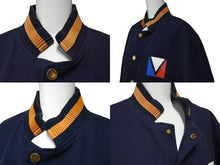 画像をギャラリービューアに読み込む, LOUIS VUITTON ルイ ヴィトン ガストンVスタジャン RM121 H1BS62BOE 12SSメンズコレクション ネイビー 50 美品 中古 4c066753