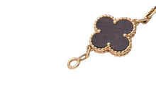 画像をギャラリービューアに読み込む, Van Cleef &amp; Arpels ヴァンクリーフ＆アーペル 5モチーフ ヴィンテージ アルハンブラ ブレスレット レターウッド ピンクゴールド VCARO30U00 美品 中古 4c066952