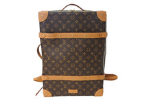 Load image into Gallery viewer, 極美品 LOUIS VUITTON ルイヴィトン ソフトトランク バックパックMM M44749 リュック モノグラム PVC レザー ゴールド金具 中古 4c066954