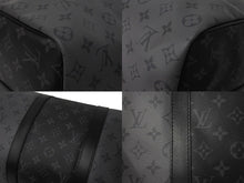 Load image into Gallery viewer, 極美品 LouisVuitton ルイヴィトン キーポルバンドリエール50 2WAYボストンバッグ モノグラムエクリプスキャンバス 中古 4c066959