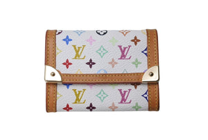 LouisVuitton ルイヴィトン モノグラムマルチカラー ポルトモネ プラ コインケース 小銭入れ コインパース M92657 美品 中古 4c066971