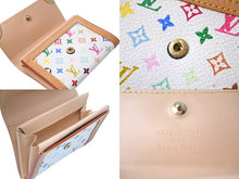 Load image into Gallery viewer, LouisVuitton ルイヴィトン モノグラムマルチカラー ポルトモネ プラ コインケース 小銭入れ コインパース M92657 美品 中古 4c066971