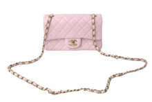 画像をギャラリービューアに読み込む, 極美品 CHANEL シャネル ミニマトラッセ 20 シングルチェーンショルダーバッグ ラムスキン ピンク ゴールド金具 中古 4c066988