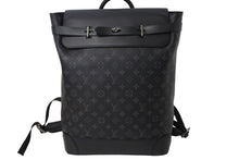 Load image into Gallery viewer, 新品同様 LouisVuitton ルイヴィトン スティーマー バックパック リュックサック M44052 モノグラムエクリプス 中古 4c066992