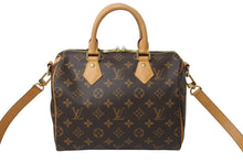 Load image into Gallery viewer, 極美品 LOUIS VUITTON ルイ ヴィトン スピーディ バンドリエール25 ハンドバッグ M41113 モノグラム ブラウン 中古 4c066993