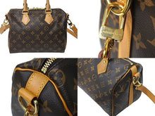 Load image into Gallery viewer, 極美品 LOUIS VUITTON ルイ ヴィトン スピーディ バンドリエール25 ハンドバッグ M41113 モノグラム ブラウン 中古 4c066993