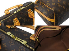 Load image into Gallery viewer, 極美品 LOUIS VUITTON ルイ ヴィトン スピーディ バンドリエール25 ハンドバッグ M41113 モノグラム ブラウン 中古 4c066993