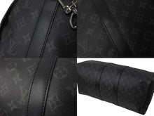 Load image into Gallery viewer, 新品同様 LOUIS VUITTON ルイヴィトン エクリプス キーポル バンドリエール45 ボストンバッグ M40569 シルバー金具 ブラック 中古 4c066999