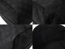 Load image into Gallery viewer, 新品同様 LOUIS VUITTON ルイヴィトン エクリプス キーポル バンドリエール45 ボストンバッグ M40569 シルバー金具 ブラック 中古 4c066999