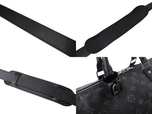 極美品 LOUIS VUITTON ルイヴィトン ボストンバッグ キーポルバンドリエール55 モノグラムエクリプス M40605 4c067000