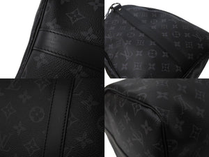 極美品 LOUIS VUITTON ルイヴィトン ボストンバッグ キーポルバンドリエール55 モノグラムエクリプス M40605 4c067000