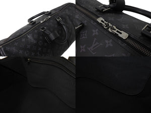 極美品 LOUIS VUITTON ルイヴィトン ボストンバッグ キーポルバンドリエール55 モノグラムエクリプス M40605 4c067000