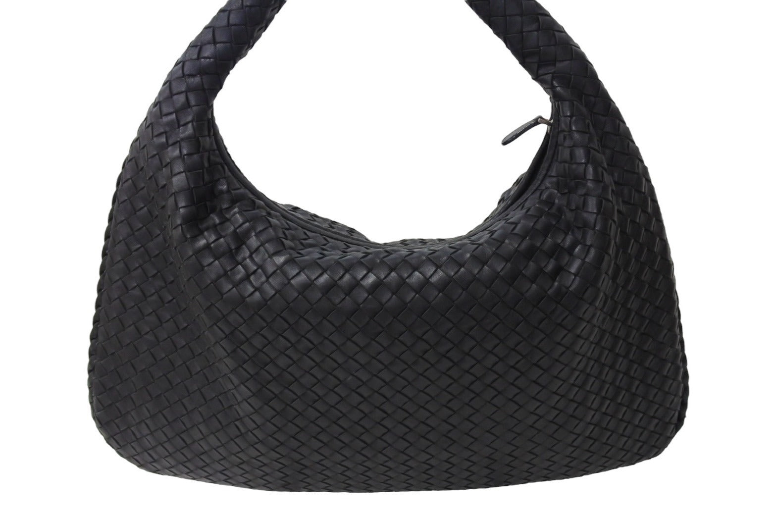 BOTTEGA VENETA ボッテガヴェネタ ホーボー ワンショルダーバッグ イントレチャート 115654 V0016 8175 レザー ブラック  良品 中古 4c067002 – Casanova Vintage