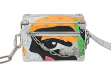 画像をギャラリービューアに読み込む, 極美品 LOUIS VUITTON ルイヴィトン ミニ ソフトトランク ショルダーバッグ M23144 マルチカラー キッドスーパー PVC レザー 中古 4c067003