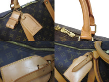 Load image into Gallery viewer, Louis Vuitton ルイヴィトン キーポル バンドリエール60 ボストンバッグ M41412 ブラウン ゴールド金具 美品 中古 4c067010