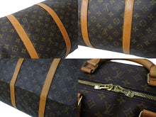 Load image into Gallery viewer, Louis Vuitton ルイヴィトン キーポル バンドリエール60 ボストンバッグ M41412 ブラウン ゴールド金具 美品 中古 4c067010