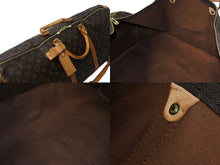 Load image into Gallery viewer, Louis Vuitton ルイヴィトン キーポル バンドリエール60 ボストンバッグ M41412 ブラウン ゴールド金具 美品 中古 4c067010