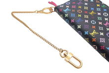 Load image into Gallery viewer, 極美品 LouisVuitton ルイヴィトン モノグラム マルチカラー ポルトフォイユ アンソリット 長財布 M93754 ブラック 中古 4c067018