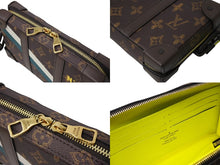 Load image into Gallery viewer, 新品同様 LouisVuitton ルイヴィトン モノグラム ソフトトランク ウォレットショルダーバッグ M81246 ブラウン 中古 4c067019