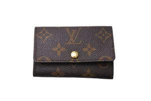 LouisVuitton ルイヴィトン ミュルティクレ6 キーケース モノグラム M62630 CT0092 ブラウン ゴールド金具 美品 中古 4c067020