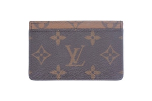 新品未使用 LouisVuitton ルイヴィトン カードケース モノグラム リバース ポルト カルト サーンプル M69161 中古 4c067027