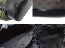 画像をギャラリービューアに読み込む, LOUIS VUITTON ルイヴィトン クリストファーPM リュック バックパック M56411 モノグラム カモフラージュ 美品 中古 4c067028
