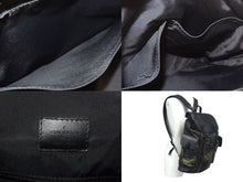 画像をギャラリービューアに読み込む, LOUIS VUITTON ルイヴィトン クリストファーPM リュック バックパック M56411 モノグラム カモフラージュ 美品 中古 4c067028